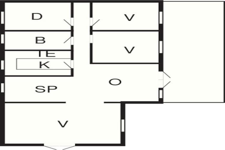 6 Person Holiday Home In 布洛克胡斯 外观 照片